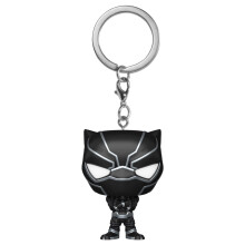 Funko POP! Keychain: Marvel - Black Panther - Marvel Comics Novelty Keyring - Collectable Mini Figure - Stocking Filler - Gift Idea - Official Merchan