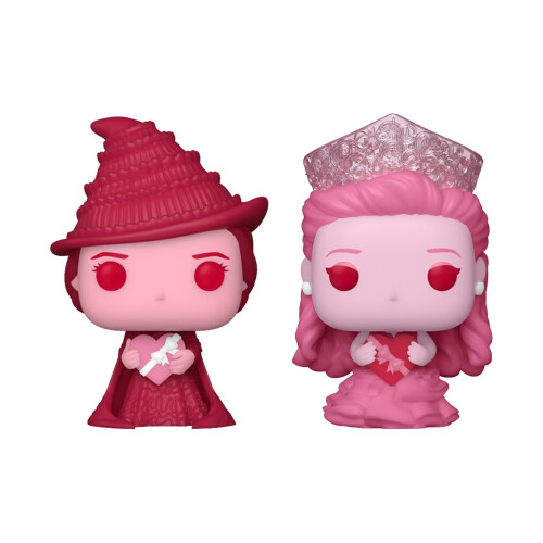 Funko Funko Pocket Pop !: Valentines 2 -Pack - Elphaba & Glinda (Valentine) 1