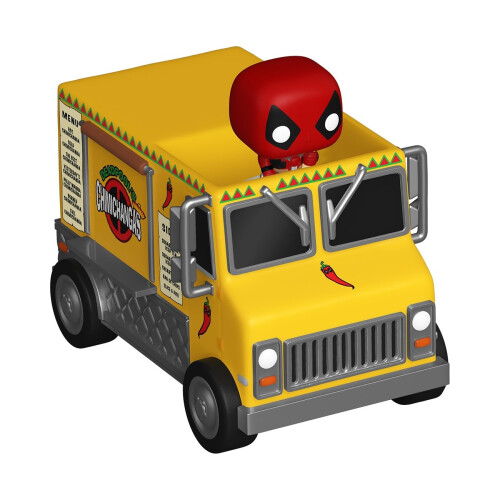 Funko Funko Pop! Bitty Ride: Marvel - Deadpool with Chimichanga Truck 1