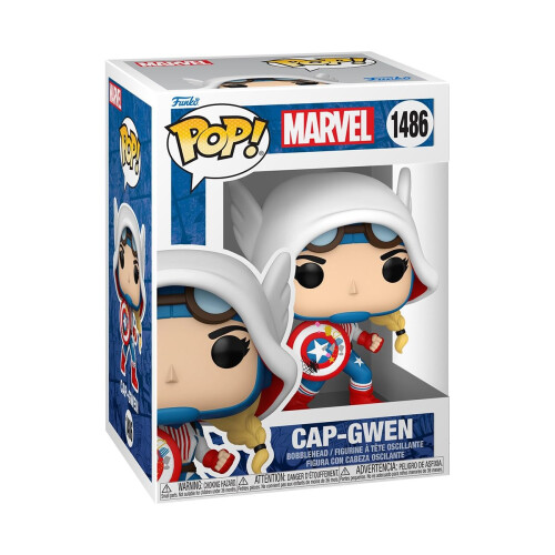 Funko Funko Pop! Marvel: Spider-Gwen: Gwenverse - Cap-Gwen