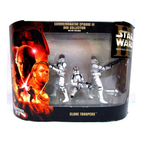 Star Wars Star Wars Wal-Mart Exclusive Επετειακή Συσκευασία 3 Brown Clone Troopers