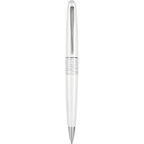 Pilot Pilot MR Animal Collection Στυλό Μπάλας σε Δώρο, Λευκό Ματ με Έμφαση Λευκού Τίγρη
