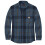 Carhartt Carhartt Heren Rugged Flex Relaxed Fit Midgewicht Flanellen Overhemd, Thundercloud, Groot 1