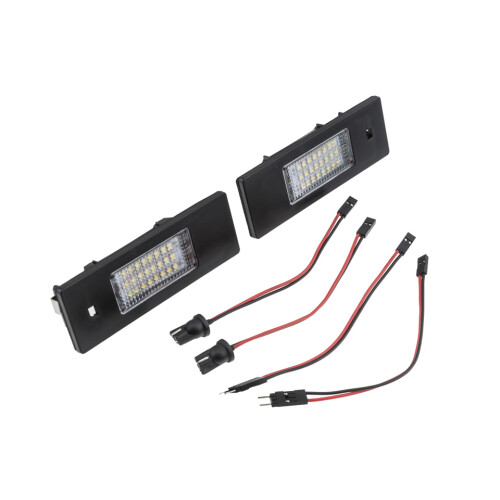 NTY LED LICENCE PLATE LIGHTS FOR BMW 1(E81 E87 E87N) 6(E63); 04-16