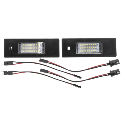 NTY LED LICENCE PLATE LIGHTS FOR BMW 1(E81 E87 E87N) 6(E63); 04-16 2