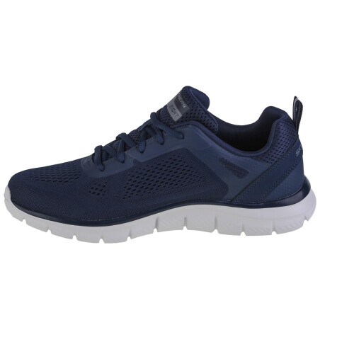 Skechers TRACK - BROADER Mens Trainers Navy UK 10