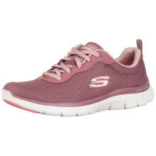 Skechers Women's Flex Appeal 4.0 - Brilliant View - Mauve Mesh/Pink Trim - US 11
