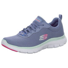 Skechers Womens 149303 Flex Appeal 40 Sneaker Slt =Slate 8