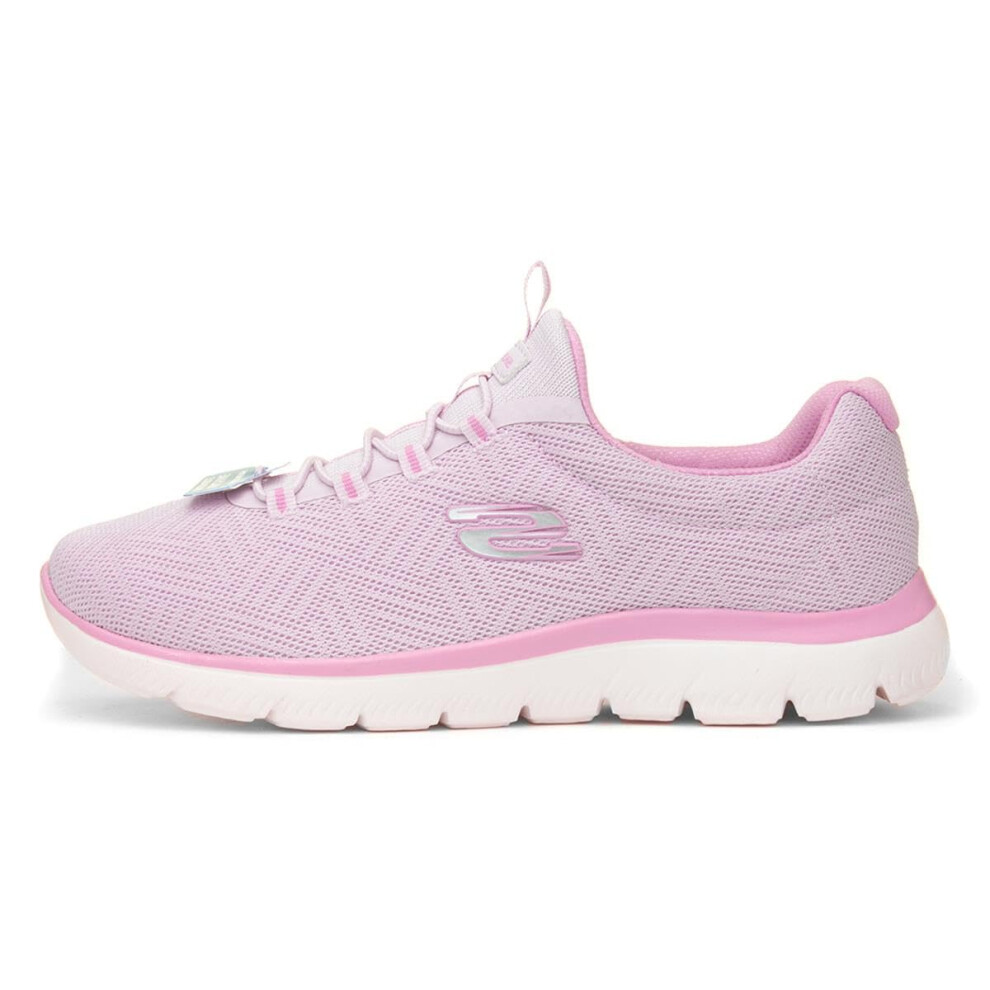 Skechers Women's Sneaker Summits Lavender Mesh Trim 9