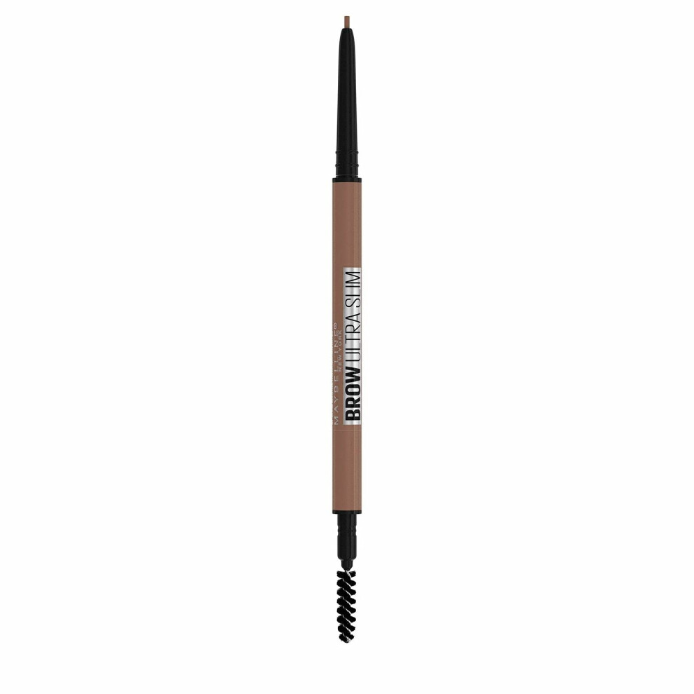 Maybelline Brow Ultra Slim Defining Eyebrow Makeup Mechanical Pencil With 1.55 MM Tip And Blending Spoolie For Precisely Defined Eyebrows  Warm Brown-image-OPC-PFN8V2P-NEW