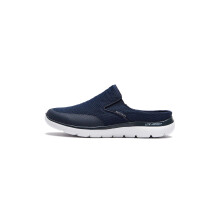Skechers Men's Summits Vindicator Sneaker Navy Textile Trim 12