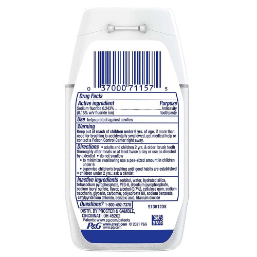 Crest Crest Complete Tartar Control Whitening Plus Scope Gel - Mint 4.6 oz (3-pack) 1