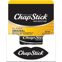 ChapStick Baume à Lèvres en Gros, Original Classique 24-Paquet - Hydratant pour Lèvres Sèches, 0,15 Ea