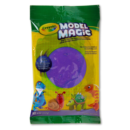 Crayola Kit de modelage Crayola Model Magic Multicolore 22,86 x 13,97 x 2,03 cm Violet