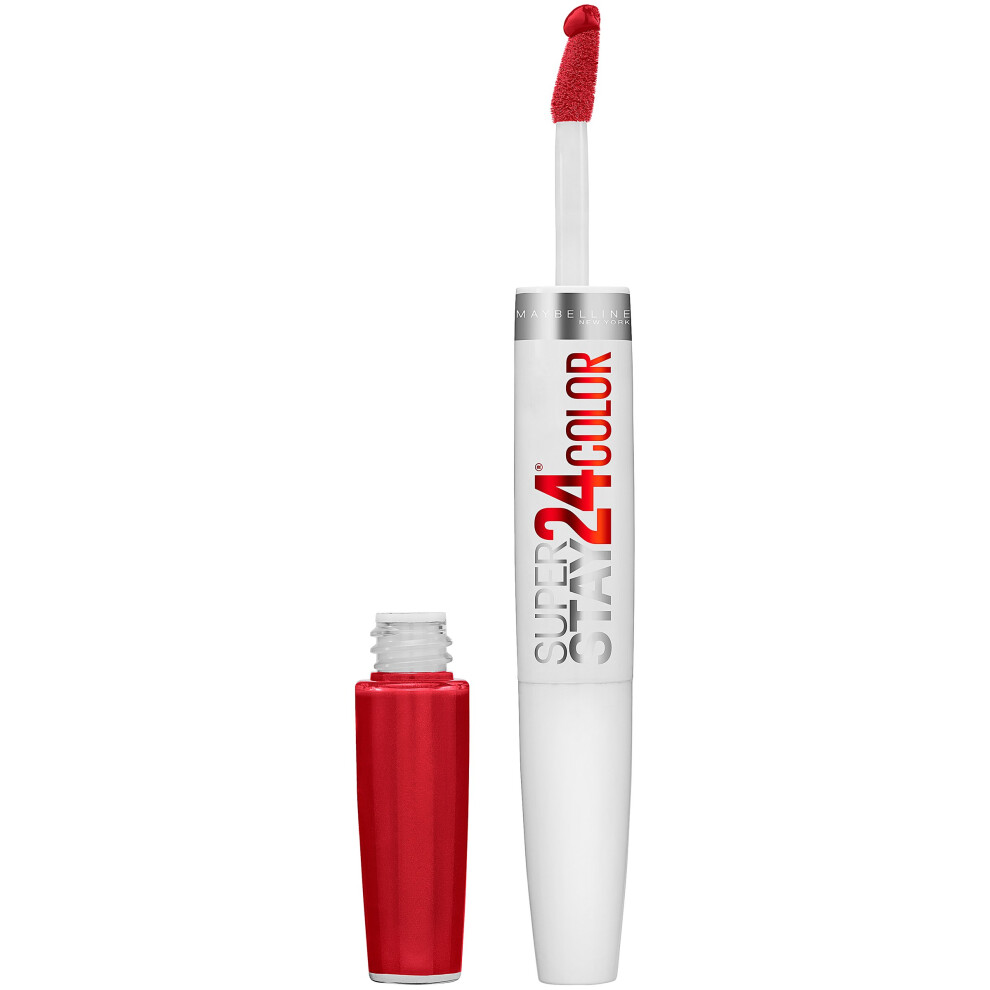 Photos - Lipstick & Lip Gloss Maybelline New York Superstay 24 Liquid Lipstick, Eternal Cherry 612006 