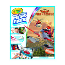 Crayola Planes Fire and Rescue Color Wonder -t  ytt  pakkaus 12 Mess Free -v  rityssivua, lahja lapsille