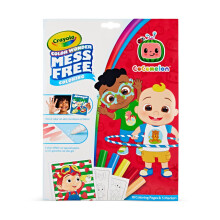 Crayola Color Wonder Cocomelon Coloring Pages & Markers  Mess Free Coloring  Gift for Kids  Age 3  4  5  6