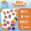 Crayola Crayola Color Wonder Σετ Χρωματισμού Χωρίς Χάος, 50 Λευκές Σελίδες, Σφραγίδες και Μαρκαδόροι 3