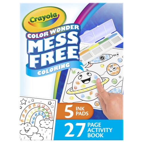 Crayola Crayola Color Wonder Χωρίς Χάος Σετ Δραστηριοτήτων με Σφραγίδες, Εναλλακτική για Ζωγραφική 2