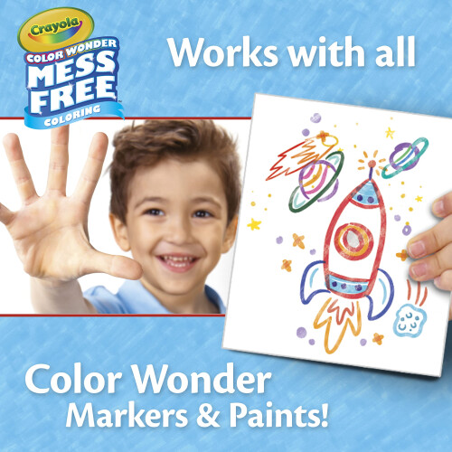 Crayola Crayola Color Wonder Χωρίς Χάος Χρωματισμός, 50 Άδειες Σελίδες Αναγκαίας 1