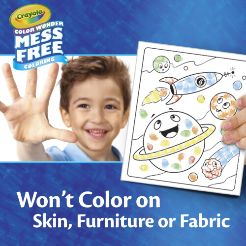 Crayola Crayola Color Wonder Χωρίς Χάος Σετ Δραστηριοτήτων με Σφραγίδες, Εναλλακτική για Ζωγραφική 1