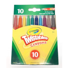 Crayola Twistables -v riliituja 10 kpl - 1 pakkaus