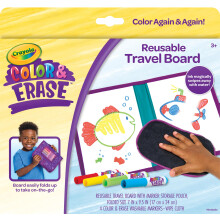 Crayola Color & Erase -piirustuslauta lapsille, matkav  rityssarja, piirustuslelu, taaperoiden v  rityssarja, lahja lapsille 3+
