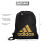 Adidas adidas Ready Sackpack Schwarz/Gold Metallic Einheitsgr      e 2