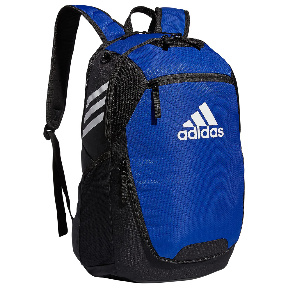 adidas Stadium Team Sports Backpack for Men and Women (36l) Durable Athletic Laptop Bag  Royal Blue/3.0  One Size