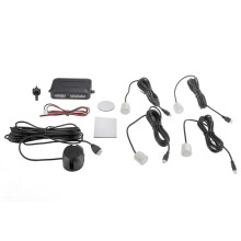 Parkeringsbak-sensorer 4x Bipper hvide 18mm