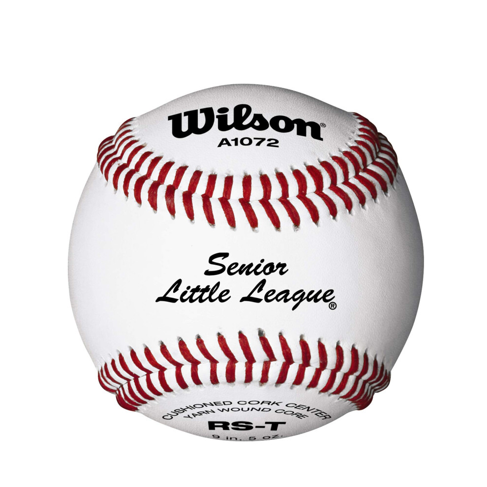 Wilson A1072 Tournament Series Senior Little League Baseballs 1 douzaine