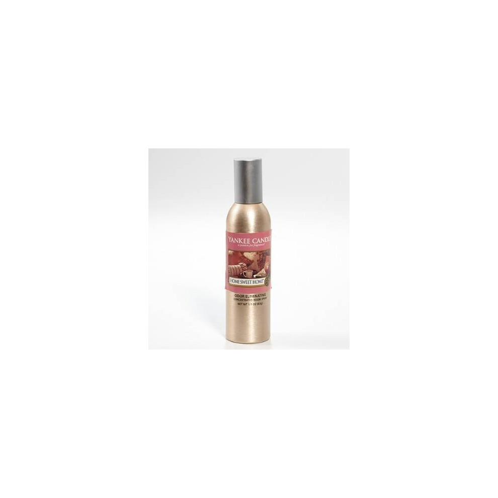 Yankee Candle Concentrated Air Freshener Room Spray  Odor Eliminator for Home  Bathroom  Home Sweet Home  1.5 Oz (Pack of 1)