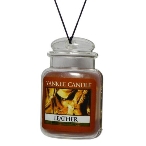 Yankee Candle Yankee Candle Αεροφρέσκο Αυτοκινήτου, Ultimate Leather, Εξουδετερώνει Οσμές έως 30 Ημέρες, Καφέ 2