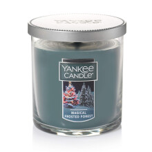 Yankee Candle Bosque Helado Mágico Aroma, Vela Clásica de 7oz Tumbler Individual, Más de 35 Horas de Tiempo de Quema