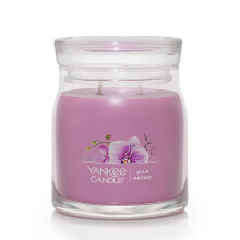 Yankee Candle Wild Orchid Semnatura parfumata 13oz Borcan mediu cu 2 wick Lumnare peste 35 de ore de ardere