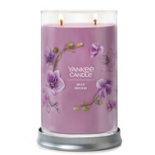 Yankee Candle Orchid Wild Orchid Parfumate Colec?ie de semnatura 20oz Tumbler mare cu 2 wick lumnare cu peste 60 de ore de timp de arsura Ideal