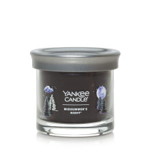 Yankee Candle Midsummer's Night Night Semnatura parfumata de 4,3 oz Lumnare Single Wick Oning Single Peste 20 de ore de timp de ardere