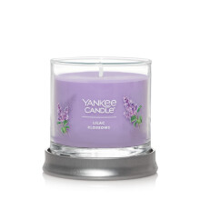 Yankee Candle Kleine Tumbler Geurkaars, Lilac Blossoms, 4.3 oz, Premium Plantenwasmix, Tot 40 Uur Brandtijd