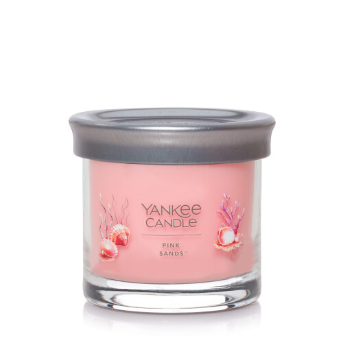 Yankee Candle Yankee Candle Pink Sands Αρωματικό, Υπογραφή 4.3oz Μικρό Κερί με Μονοκέρατο, 20+ Ώρες Καύσης 2