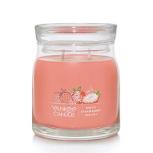 Yankee lumnare alba cap?una alba Bellini Semnatura parfumata 13oz Borcan mediu cu 2 wick pe 35 de ore de ardere a timpului de ardere