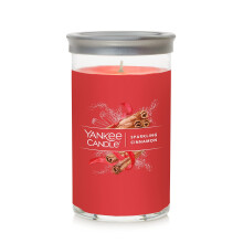 Yankee Candle Sparkling Cinnamon Signature Medium Pijlerkaars 14,25 oz
