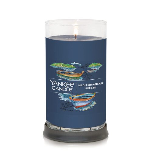 Yankee Candle Yankee Candle Μεσογειακή Αύρα Υπογραφή Μεσαίο Κερί Πυλώνας, 14.25oz 1