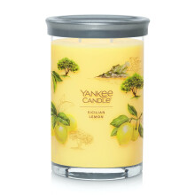 Lumnare Yankee Sicilian Lamie Semnatura parfumata 20oz Lumnare mare cu 2 rasari?e Peste 60 de ore de ardere