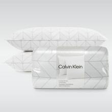 Calvin Klein potisk ryb kosti 20"""" x 36"""" King Size sada 2 poltru na span bl