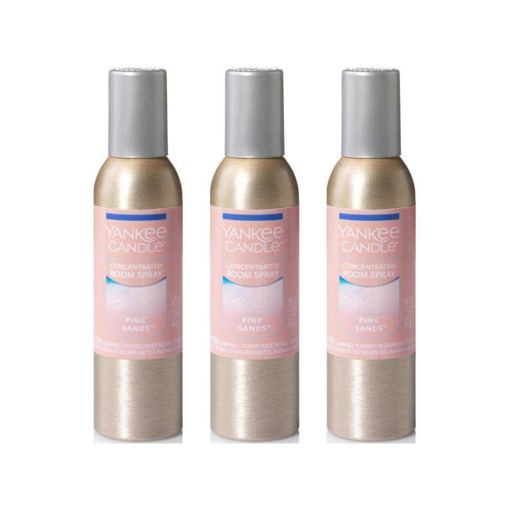 Yankee Candle Pink Sands Concentrated Room Spray 3-Pack