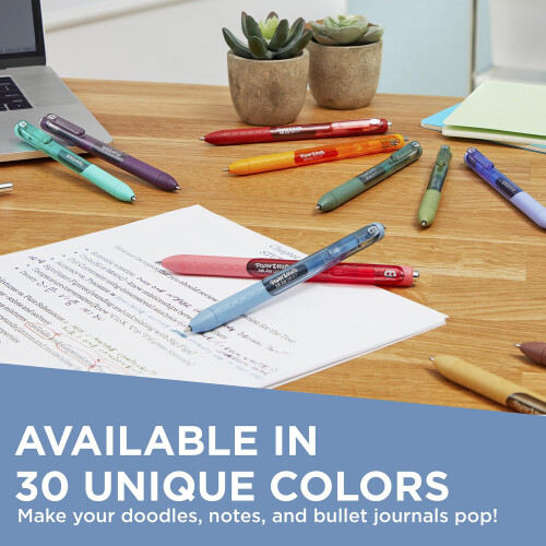Paper Mate Μολύβια Gel Paper Mate | InkJoy, Μεσαία Σημεία, Ποικιλία, 10 Τεμάχια 2