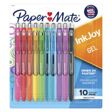 Μολύβια Gel Paper Mate | InkJoy, Μεσαία Σημεία, Ποικιλία, 10 Τεμάχια