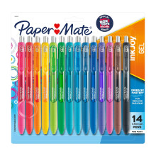 Paper Mate InkJoy Μολύβια, Gel Μολύβια, Λεπτή Γωνία (0.5 mm), Ανάμεικτα, 14 Τεμάχια