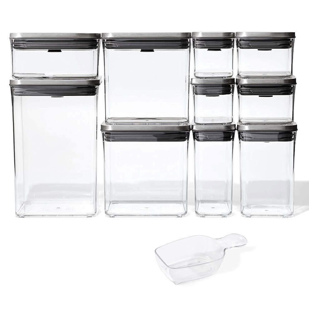 OXO SteeL 12-Piece POP Container Set