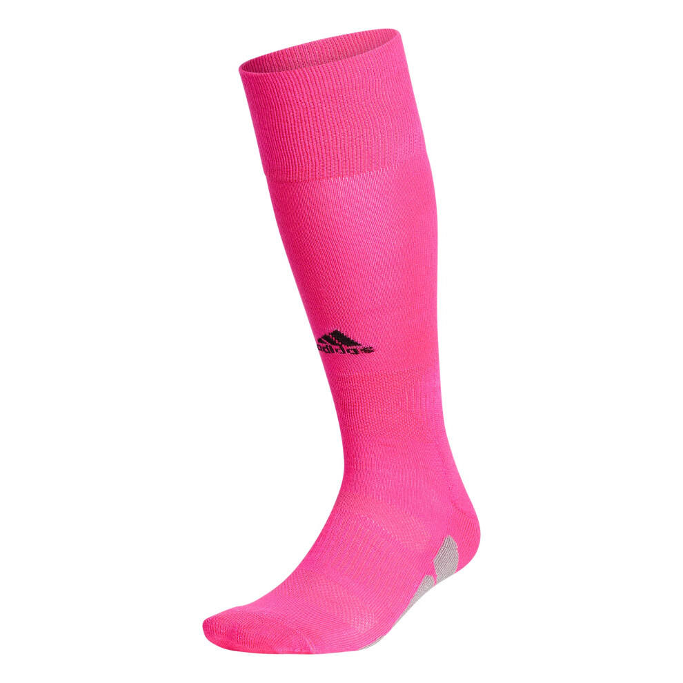 adidas Utility All Sport Over The Calf (OTC) Socks (1-Pair)  Team Shock Pink/Light Onix Grey/Black  Small